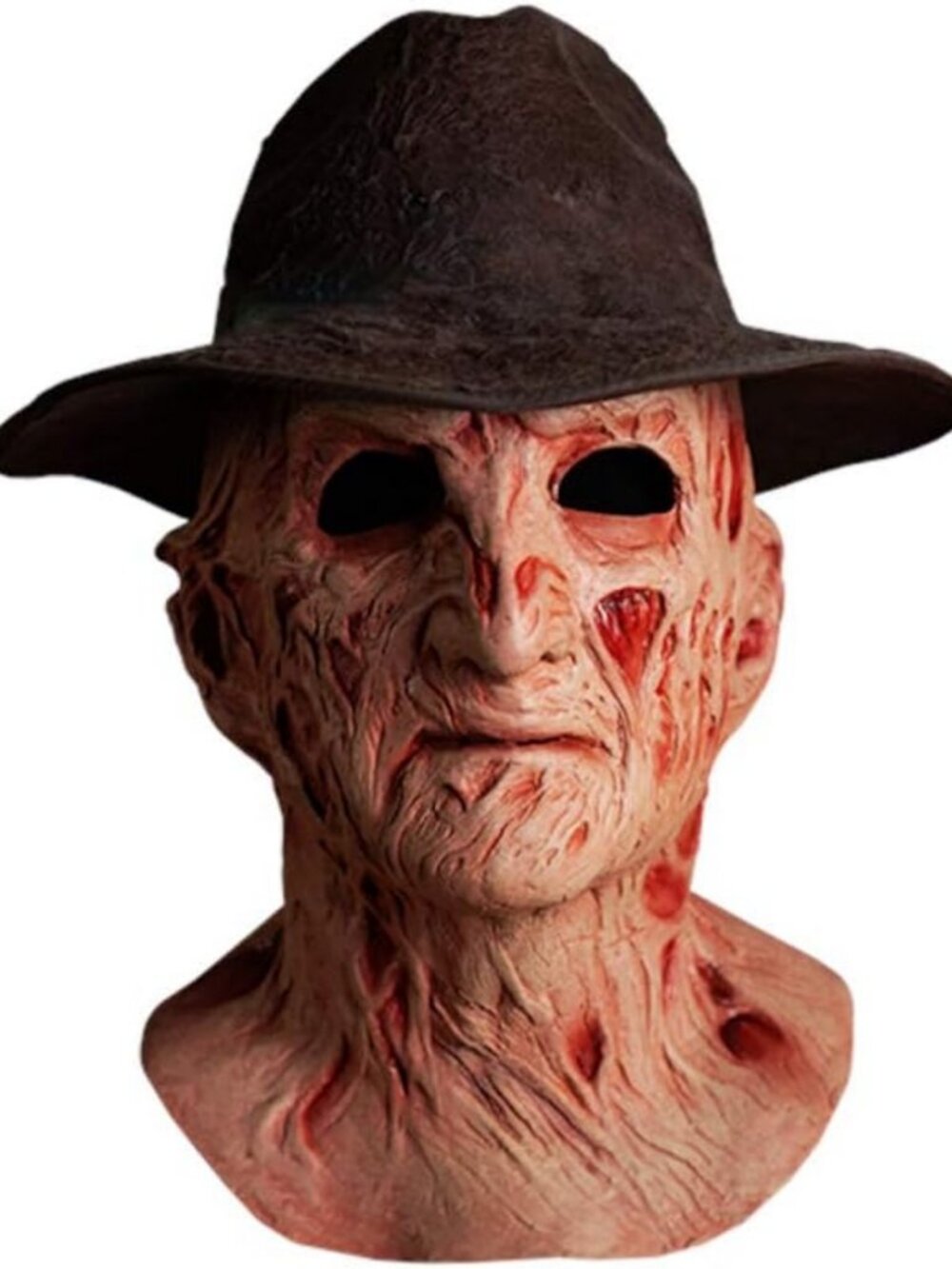 Freddy Krueger Mask & Hat - A Nightmare on Elm Street 4 Halloween Costume